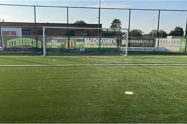 Aménagement terrain de football synthétique KSK Grembergen - Sportinfrabouw NV